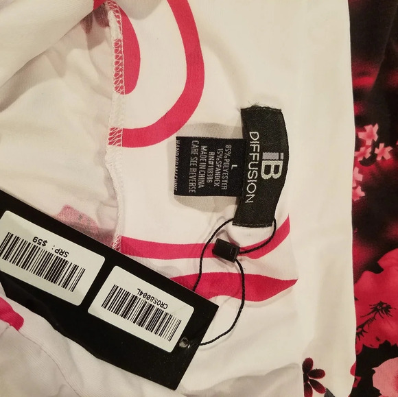 NWT IB Diffusion Women's Summer  Maxi dress Size L Polyester - Picture 3 of 7